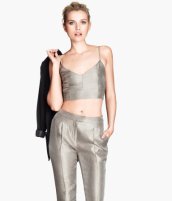 Cropped top £19.99 at H&M